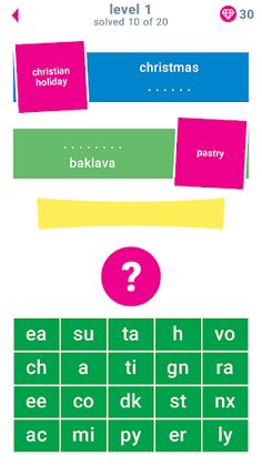 Mom's Words and Clues Game - Screenshot 4