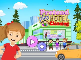 Pretend Play Hotel Cleaning: D - Screenshot 1