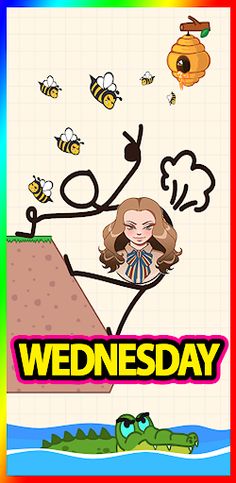 M3gan & wednesday Draw to save - Screenshot 1