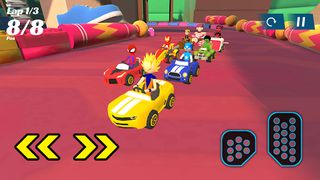 Superhero Cars Formula Racing  - Screenshot 1