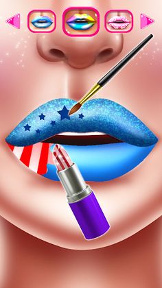 Lip Art Games: Lipstick Makeup - Screenshot 2