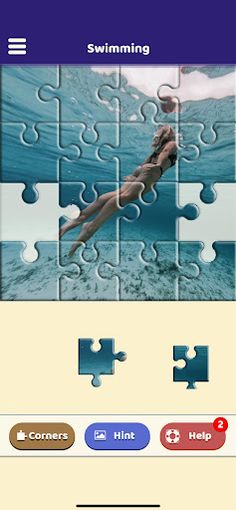 Swimming Puzzle - Screenshot 2