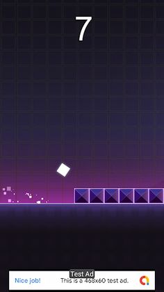 Geometry Cube Jumping SubZero - Screenshot 3