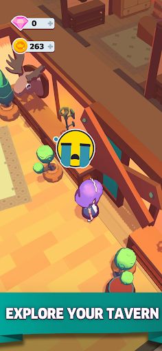 Wendy’s tavern: idle tycoon - Screenshot 1