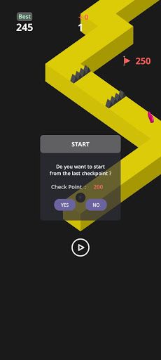 Zig Zag Jumper - Screenshot 2