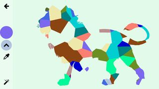 3P Animal Painting Puzzle - Screenshot 3