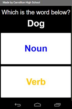 Nouns & Verbs Helper - Screenshot 2