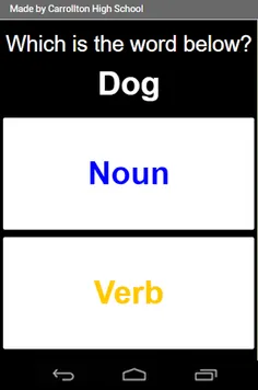 Nouns & Verbs Helper - Screenshot 2