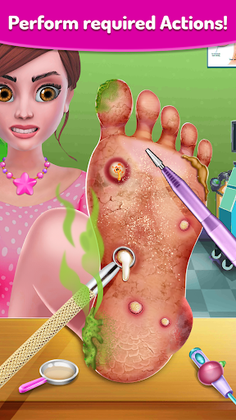 ASMR Salon: Foot Care Makeup - Screenshot 4
