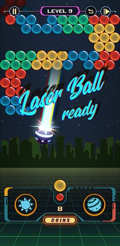 Bubble Shooter Retro 80s - Screenshot 4