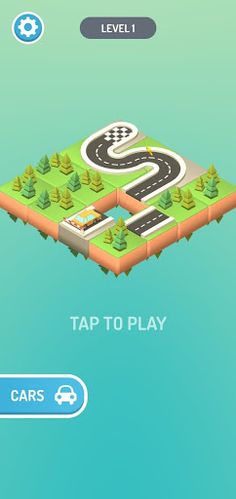 Flipped Road: Cars Puzzle 3D - Screenshot 1
