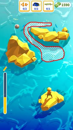 Draw Casting Net - Screenshot 3