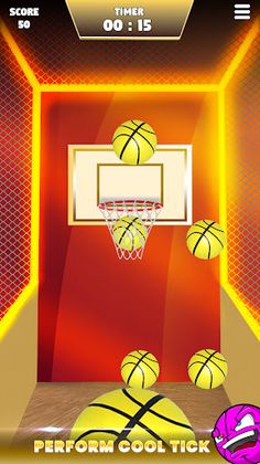 Crazy Hoops - Basket Ball - Screenshot 2