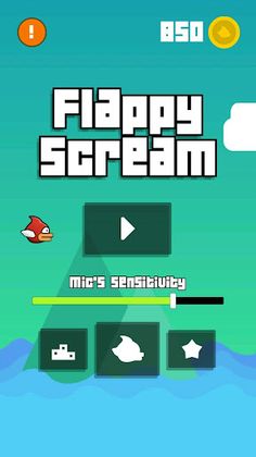 Scream Flappy - Control With Y - Screenshot 4