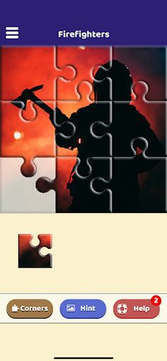 Firefighters Puzzle - Screenshot 1