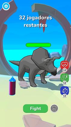 Dino Fight - Screenshot 1