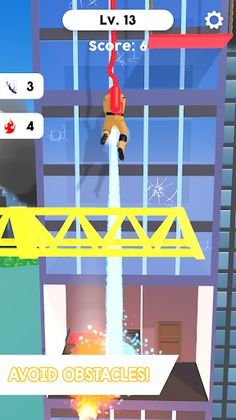 Flying Firefighter - Screenshot 3