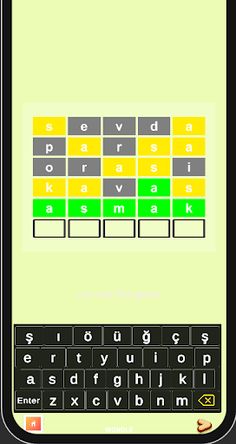 Wordle Türkçe - Screenshot 2