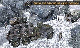 Dirt Road Army Cargo Truck - Screenshot 3
