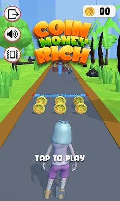 Money Rich Girl Runner - Screenshot 1