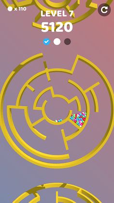 Roll Balls 3D:Rotate Maze Game - Screenshot 1