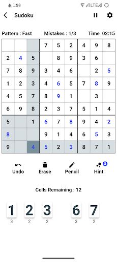 Sudoku - Classic Sudoku Puzzle - Screenshot 4