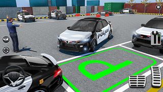Police Car Parking Car Games - Screenshot 2