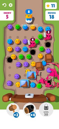 Royal Pop - Save the king! - Screenshot 3