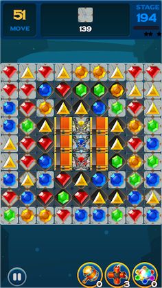 Jewels Fantasy : Legend Match3 - Screenshot 2