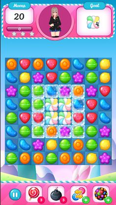 Beauty Candy Match 3 Puzzle - Screenshot 3