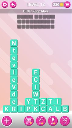 Word Kpop Blocks - Screenshot 4