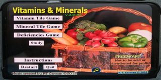 Vitamins and Minerals - Screenshot 1