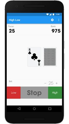 High Low Card Game - Easy Card - Screenshot 4
