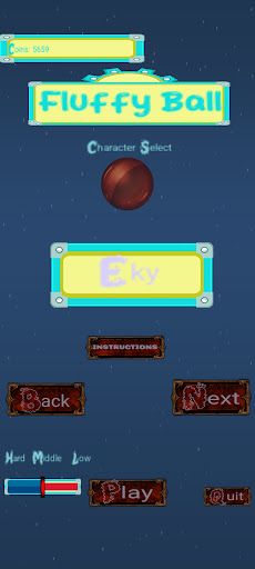 Fluffy Ball - Screenshot 1