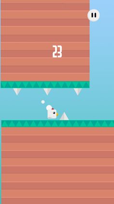 Square bouncing bird - Screenshot 4