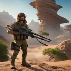 commando desert sniper shooter - Screenshot 2