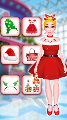 Christmas Dress Up Game - Screenshot 4