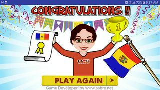 Moldova  Map Puzzle Game - Screenshot 3