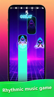 Beat Piano Music - EDM Tiles - Screenshot 1