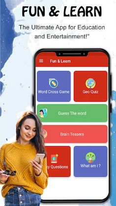 Fun & Learn -Cross Word Puzzle - Screenshot 2