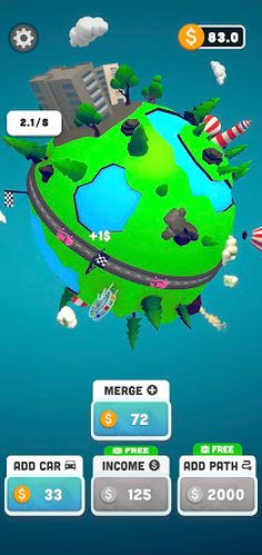 Planet Car Track - Screenshot 3