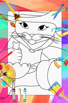 Puss In Boots Coloring Book - Screenshot 4