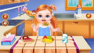 Babysitter feeding and playing - Screenshot 3