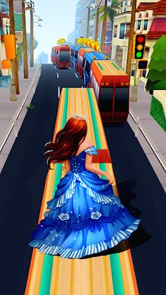 Subway Anime Princesse Dash 2 - Screenshot 1