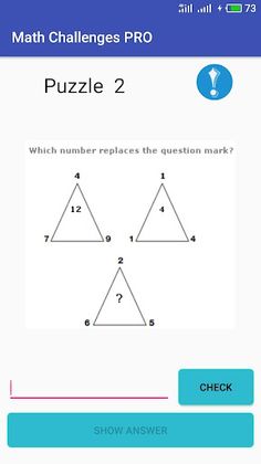 Math Challenges 2018 - Screenshot 2