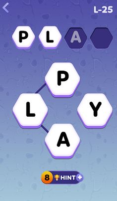 Four Letters Word Connect Game - Screenshot 2