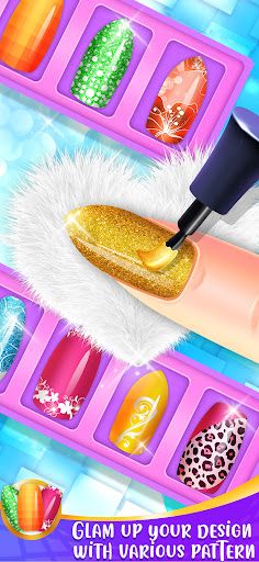 Nail Salon Girls Manicure Game - Screenshot 1