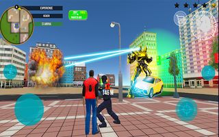 Rope Hero Gangster Crime City - Screenshot 1
