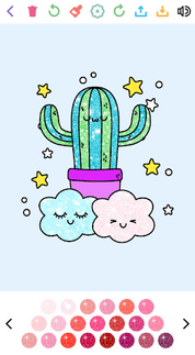 Kawaii Game Coloring Book - Screenshot 2