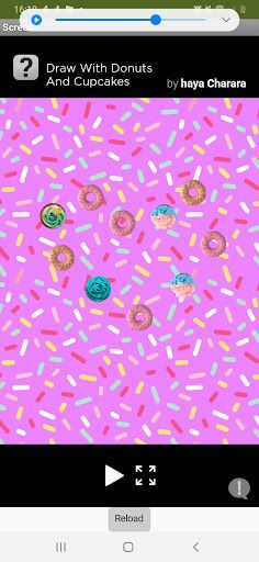 draw with donuts and cupcakes - Screenshot 1